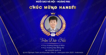 Hansers Trần Đức Hải đạt thành tích cao tại kỳ thi Asmopss