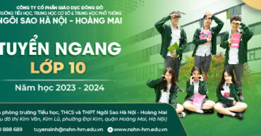 Thông báo tuyển ngang lớp 10